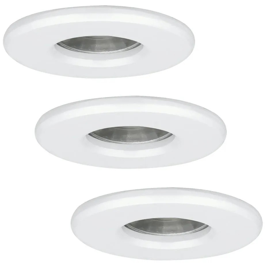 Eglo 94977 - KÉSZLET 3x LED Fürdőszobai lámpa IGOA 1xGU10/3,3W/230V IP44