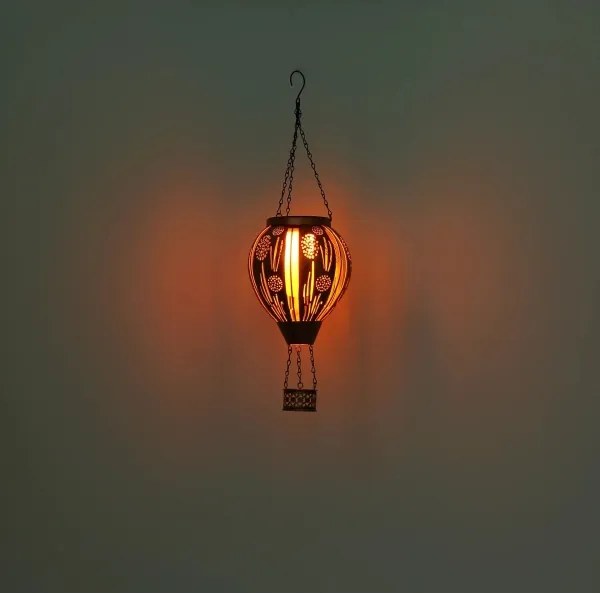 Globo 36140 - LED napelemes függő dekoráció 12xLED/0,02W/3V IP44 léggömb