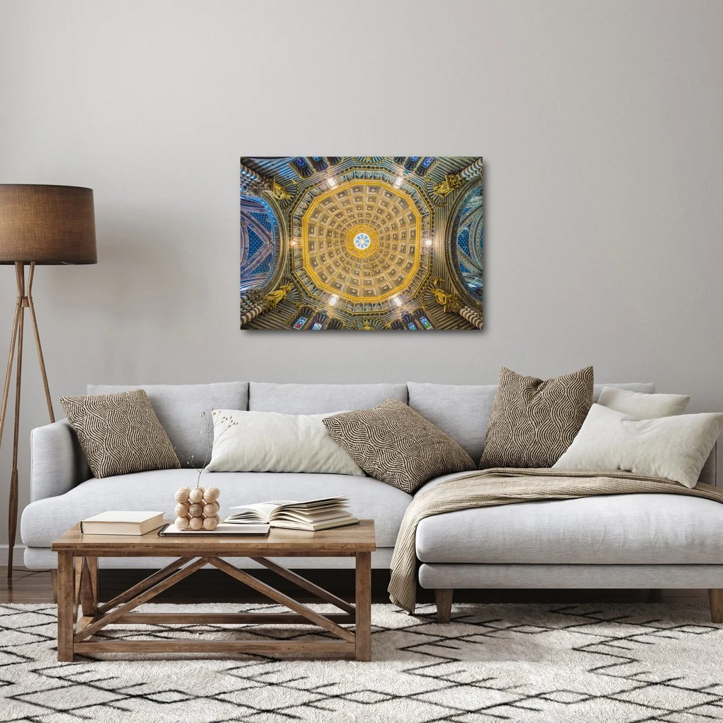 A Siena templom mennyezetének képe (70x50 cm)