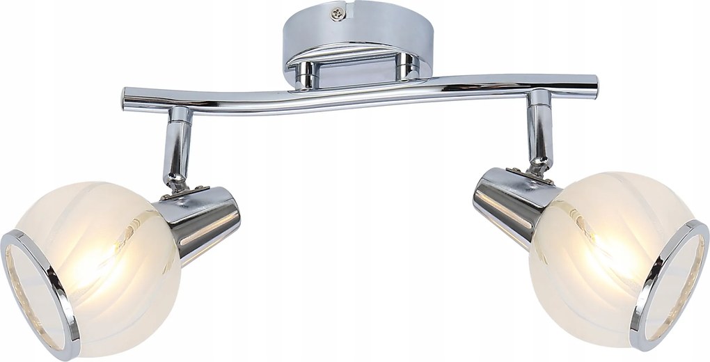 Mennyezeti spotlámpa téglalap alakú Reality króm Megan 831002-06