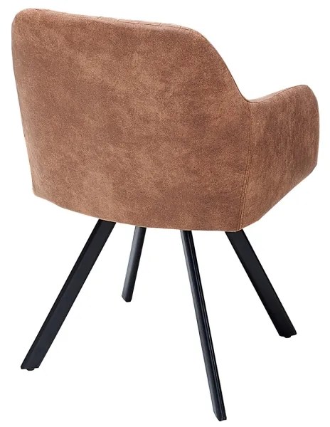 Stílusos szék Mallory vintage barna