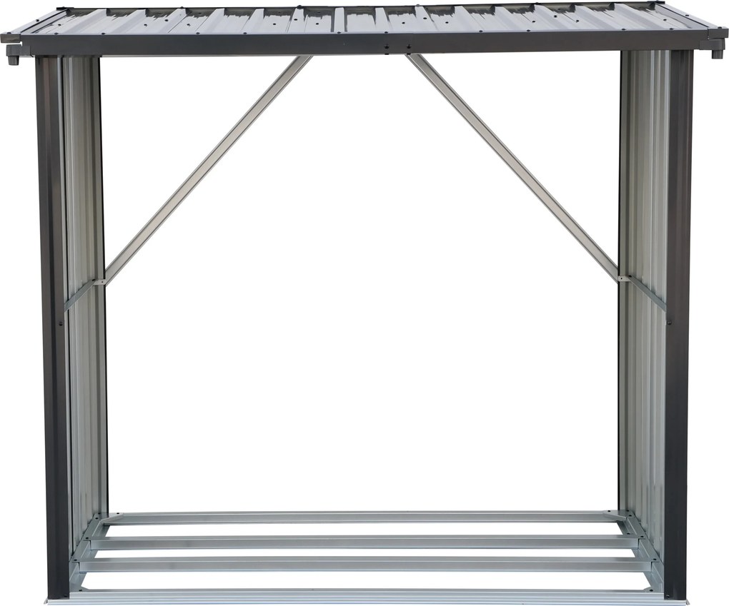 Furnigo Fatároló 154x163x89 cm - antracit