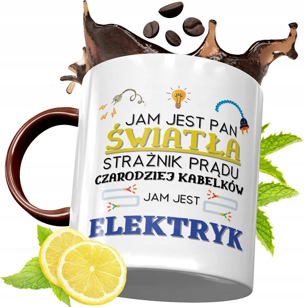 Bordó Bögre Villanyszerelőnek Születésnapi Ajándék fényképes nyomtatással