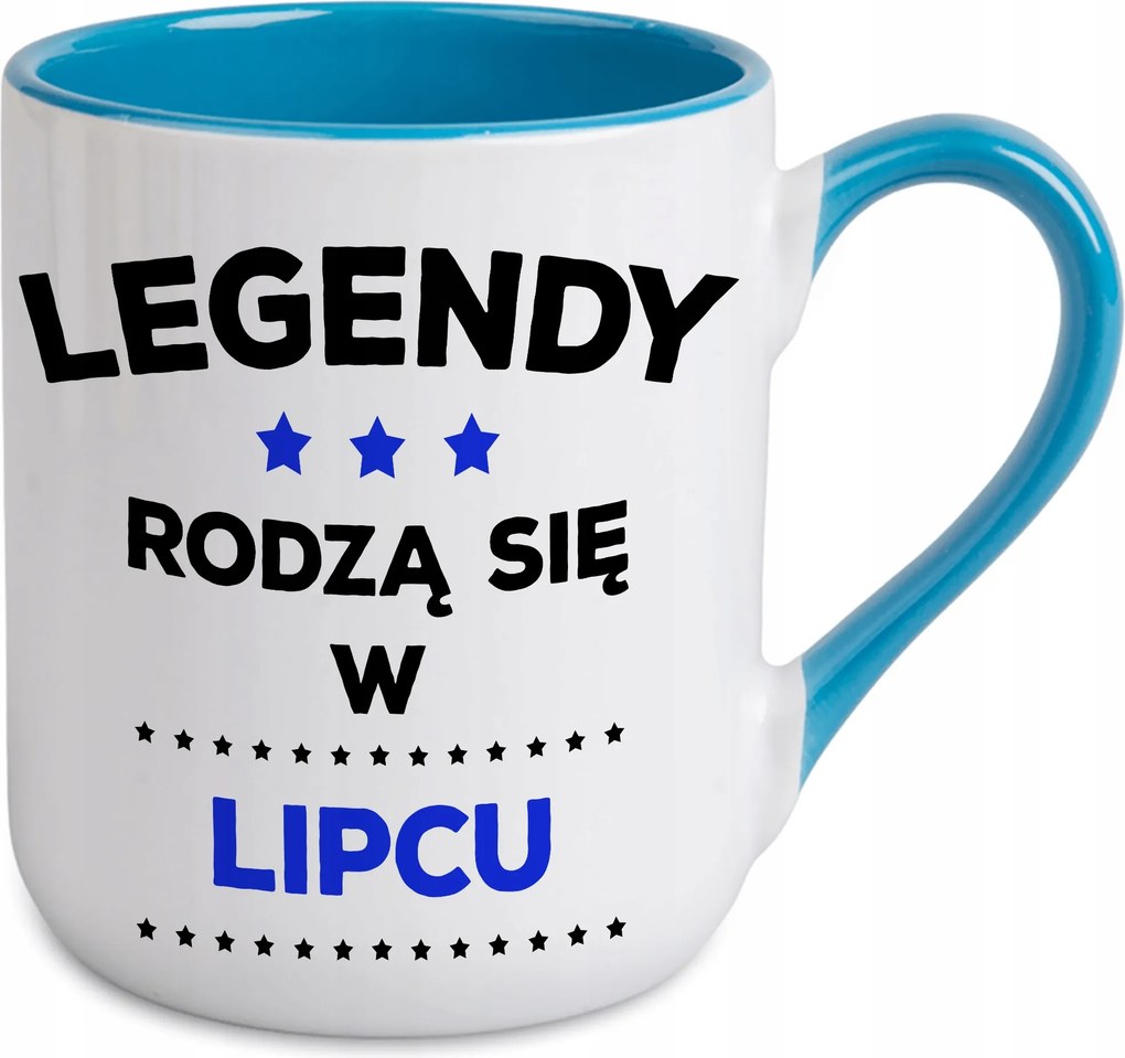 Fehér Bögre Kék A Legendák Júliusban Születnek Ajándék Fiúnak