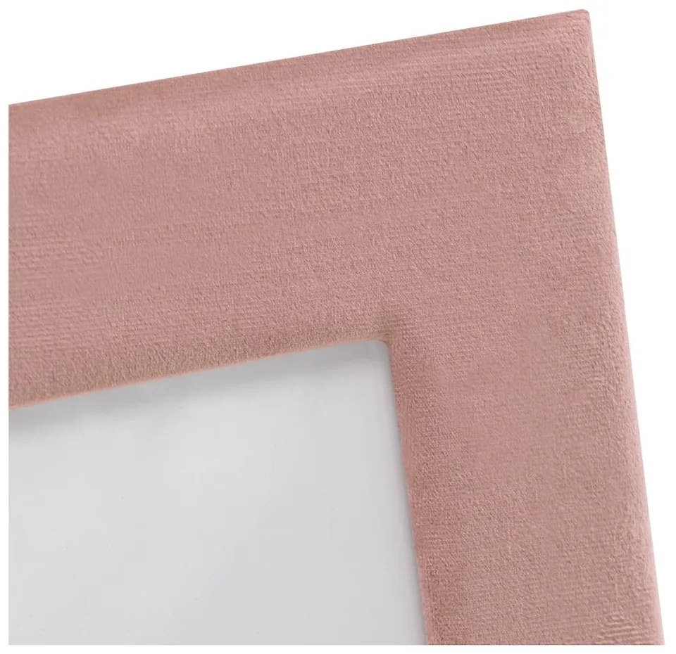 Rózsaszín műanyag álló képkeret 19x24 cm Velvo – Restilo