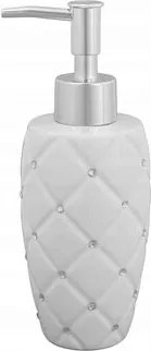 Szappanadagoló Smukee Home Fehér Számlázott Flitter Kristályokkal