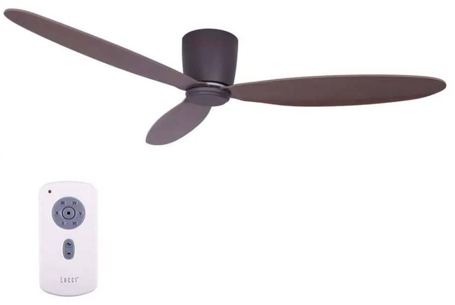 Lucci air 212883 - AIRFUSION RADAR mennyezeti ventilátor fa/barna + DO