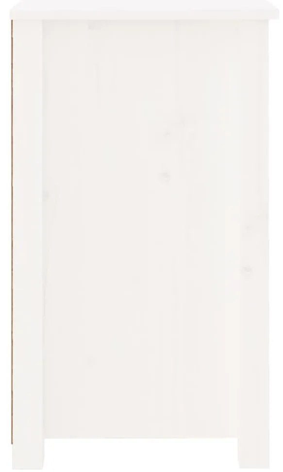 fehér 2 darab tömör fenyőfa éjjeliszekrény 50x35x61,5 cm
