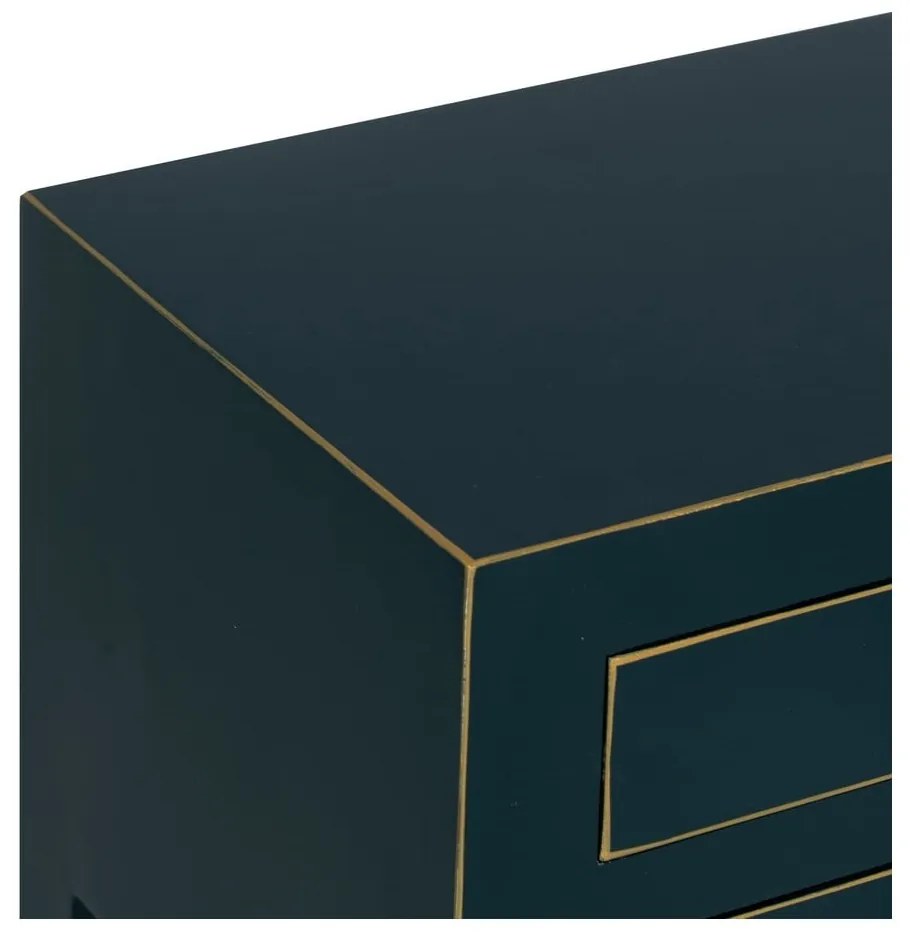 Kék konzolasztal 26x85 cm Diana – Ixia