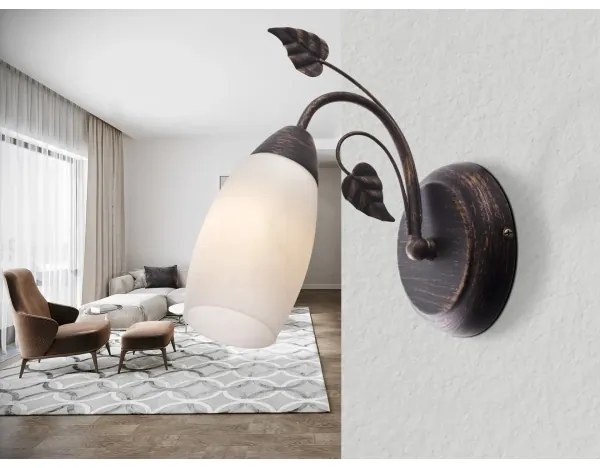 Globo 20800123X - Fali lámpa VENEZIA 1xE14/40W/230V