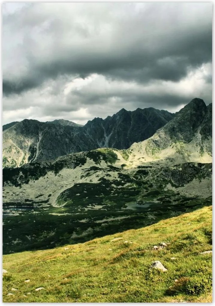 Poszterek 70x100 Tátra Lengyel hegyek Kilátás