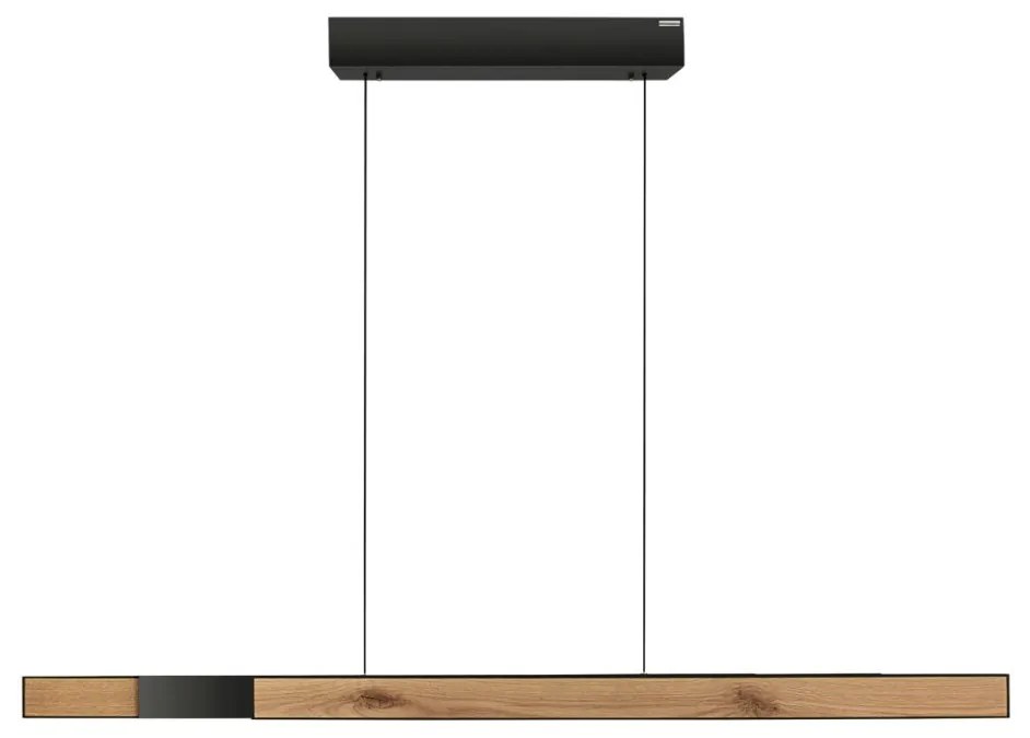 ZUMA LINE 2545-79 Modern Led Függesztett Lámpa Természetes Fa LED IP20