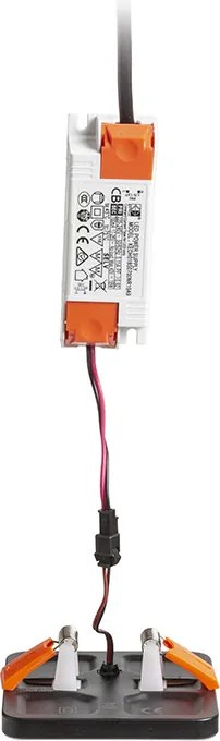 RENDL BJORK SQ 9 zápustná černá 230V LED 6W 3000K