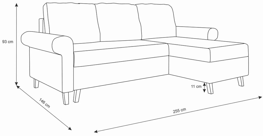 Függöny 140x250 cm Billie (fehér). 1042525