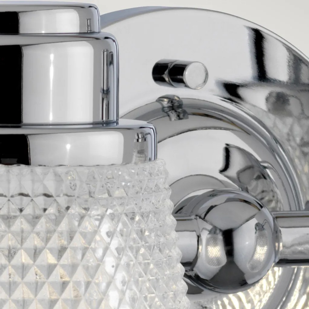 Quintiesse HUDSON QN-HUDSON2-BATH Fali lámpa 2x3,5W/G9 3000K 640LM IP44