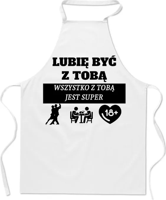 Konyhai kötény Ajándék Valentin napra Nőnap Férfinap