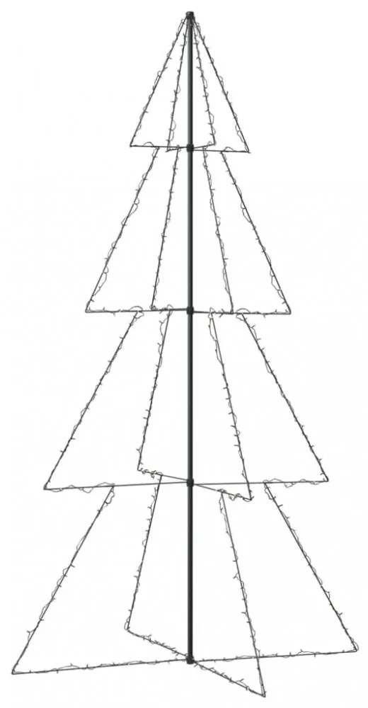 360 LED-es beltéri/kültéri kúp alakú karácsonyfa 143 x 250 cm