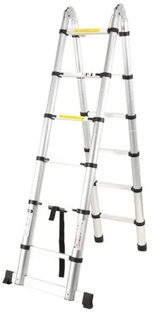 Teleszkópos létra, 2 x 1,9 m, L