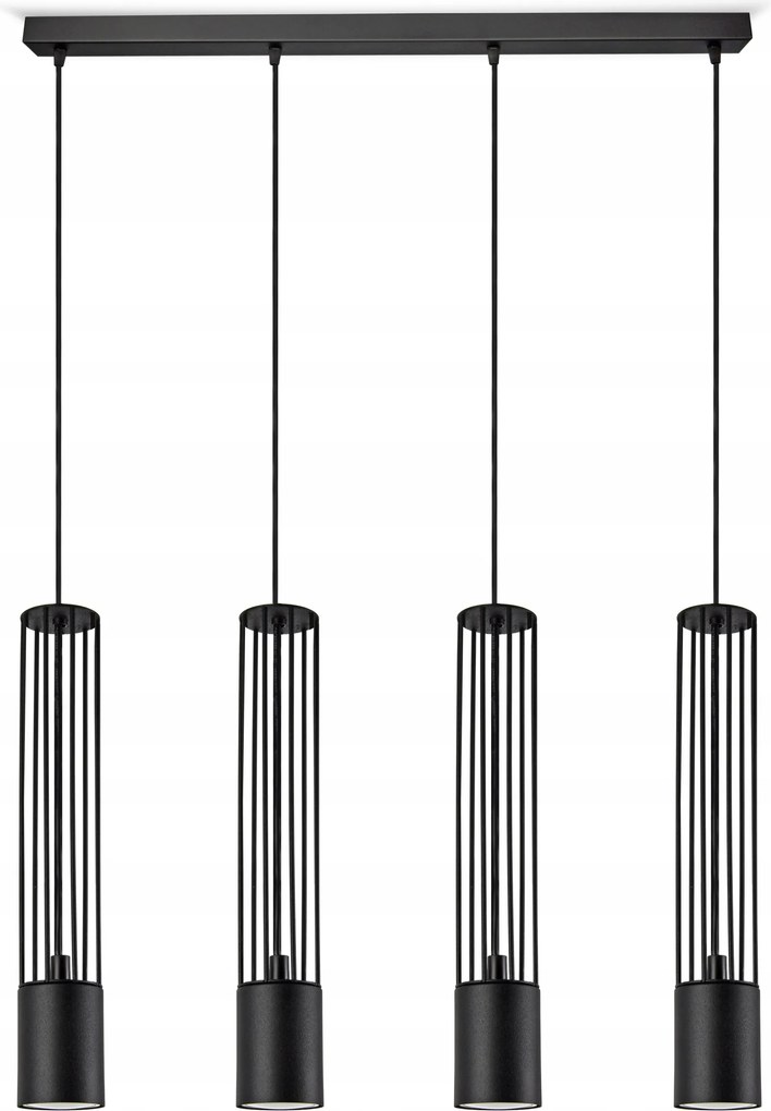 Függő lámpa Csillár Drótcsövek Fém GU10