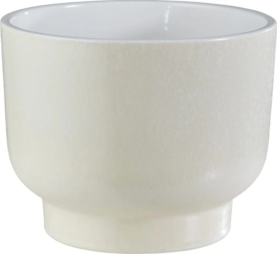 PLANT BOWL kaspó 26cm, fehér