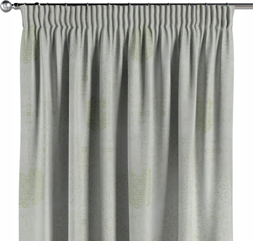 Függöny ráncoló szalaggal 1 db 130x260cm zöld