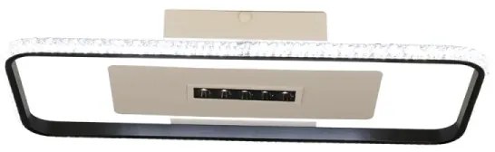 LED Dimmelhető lámpa LED/75W/230V 3000-6500K fehér/fekete + távirányítás