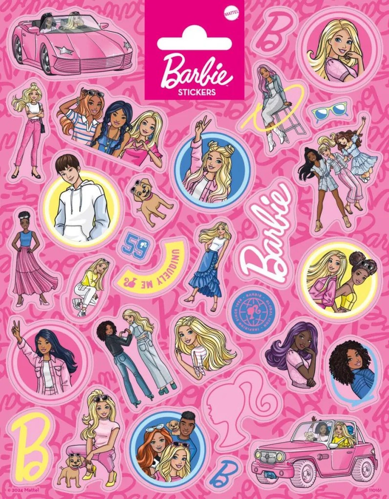 Barbie Stylish Friends matrica