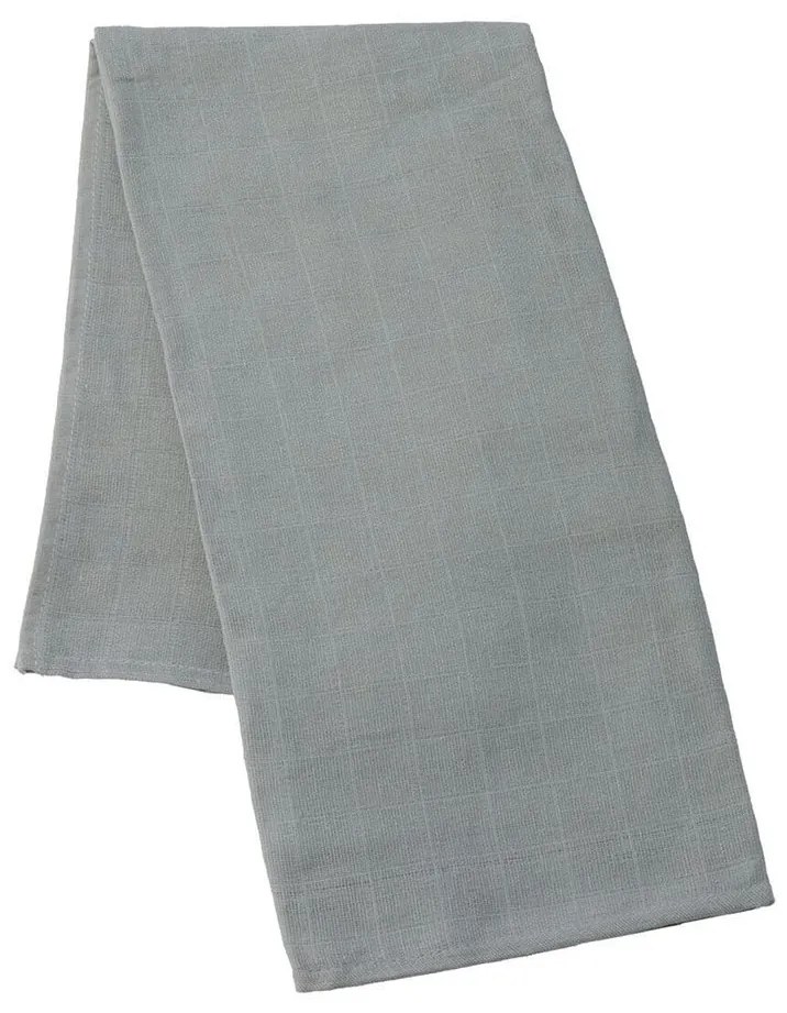 Pamut tetra pelenka New Baby Softy nyomtatott mintával 70 x 70 cm 4 db fehér-szürke