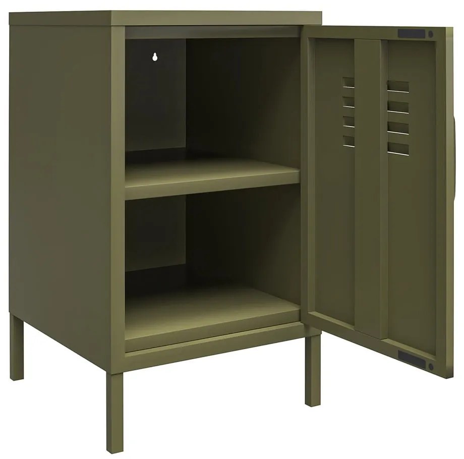 Khaki fém éjjeliszekrény Bradford – Støraa