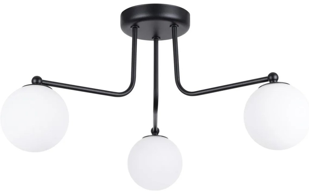 Sollux SL.1662 - Csillár rúdon ASTRAL 3xG9/8W/230V fekete