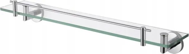 Üvegpolc tükör alá 60 króm átlátszó Stella Classic