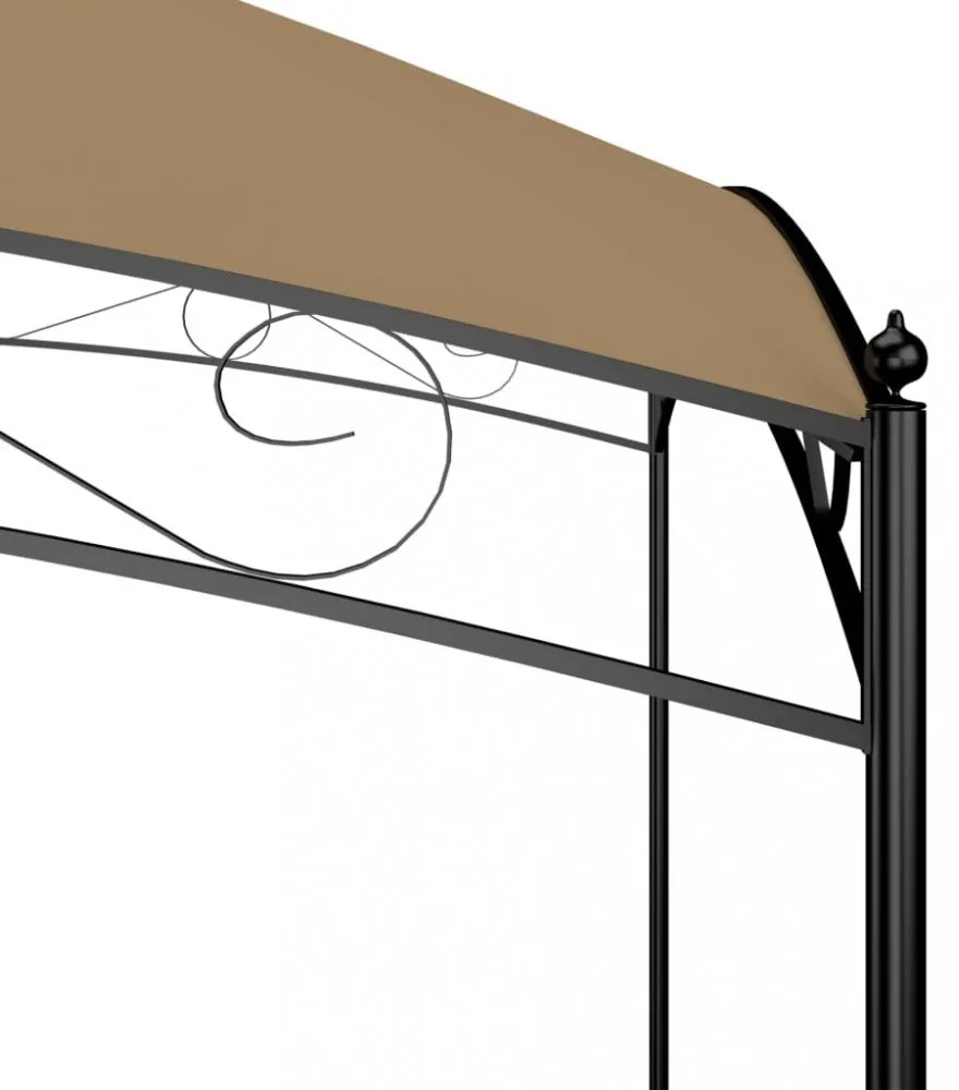 tópszínű pavilon 3 x 4 x 2,65 m 180 g/m²