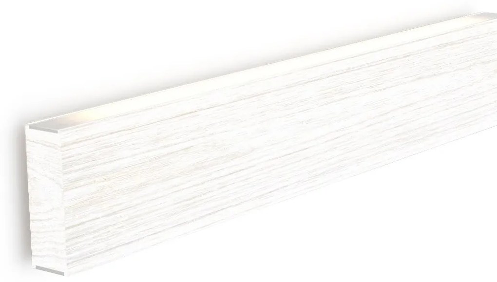 Fali lámpa LED120, külső meghajtó, szabályozható, többféle változat - TUNTO Modell: 200 mm-es tölgy, feketére pácolt, direkt és indirekt fény