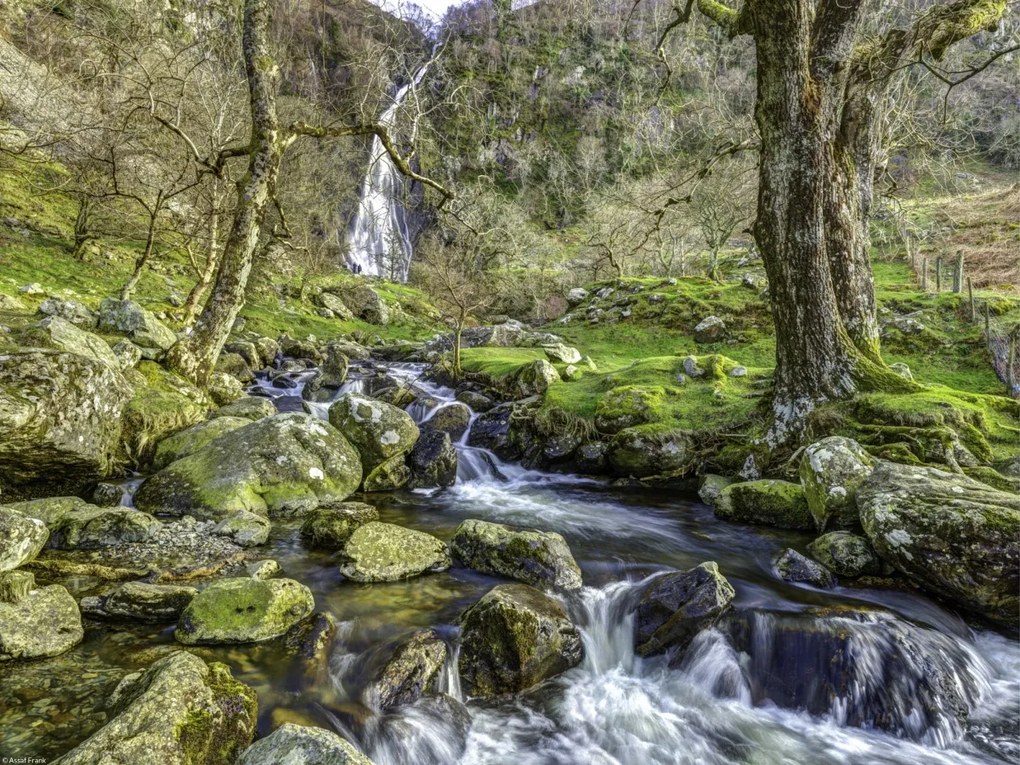 Poszter 40x30cm Aber 2 vízesés, Assaf Frank