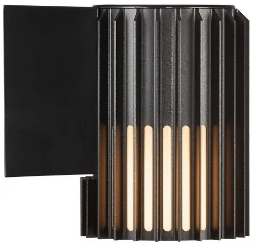 Nordlux - Kültéri fali lámpa ALUDRA 1xE27/15W/230V fekete