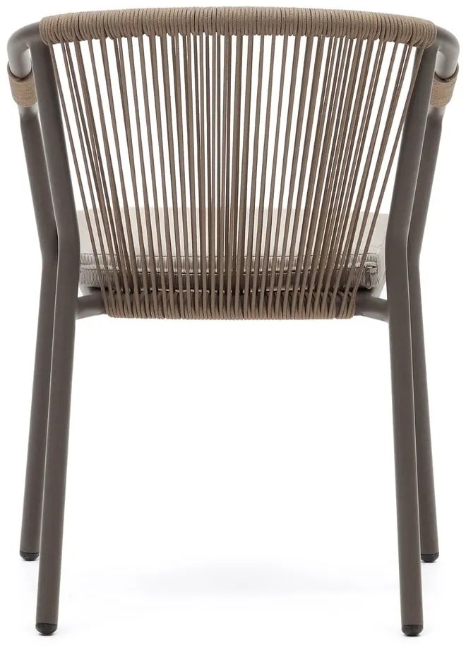 Bézs fém kerti szék Xelida – Kave Home