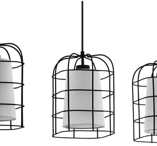 Eglo 43355 - Csillár zsinóron BITTAMS 3xE27/28W/230V