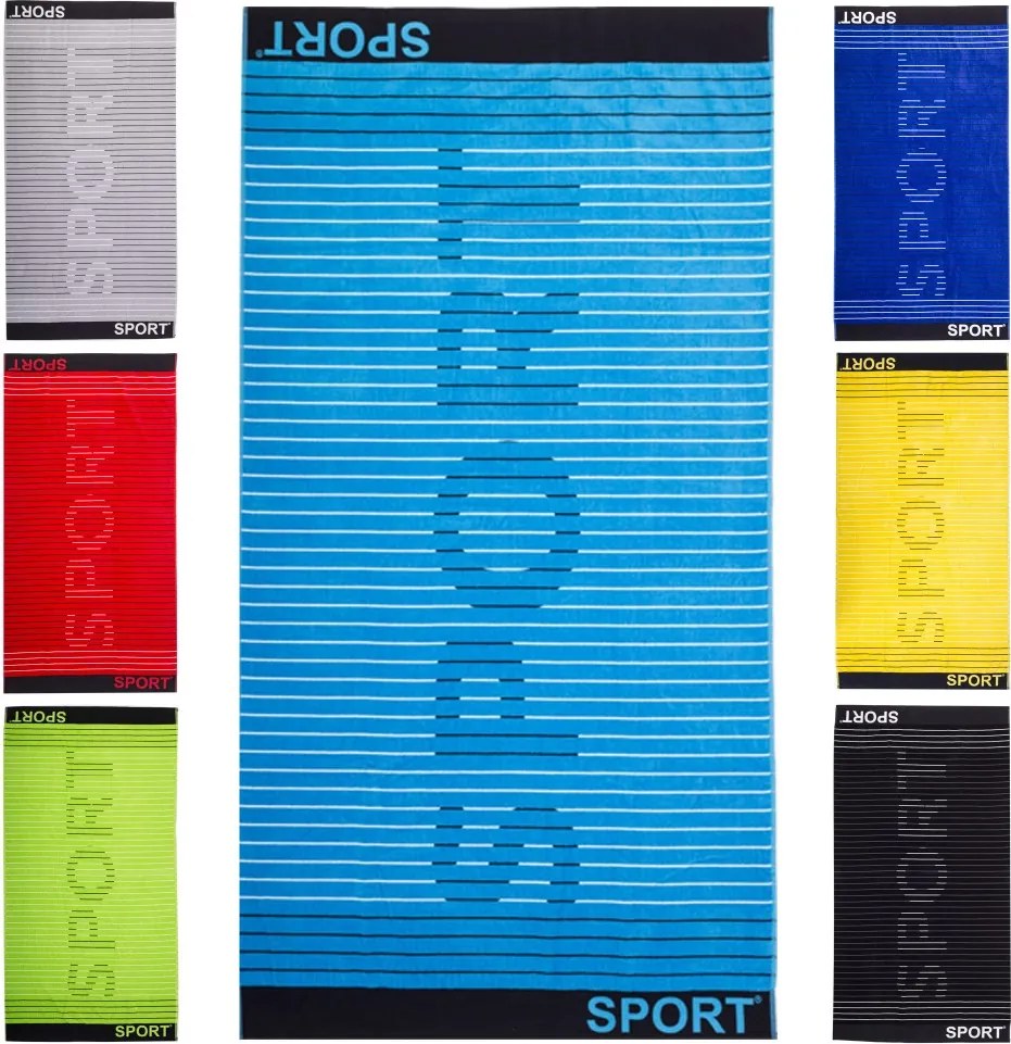 Sport Világos kék strandtörölköző