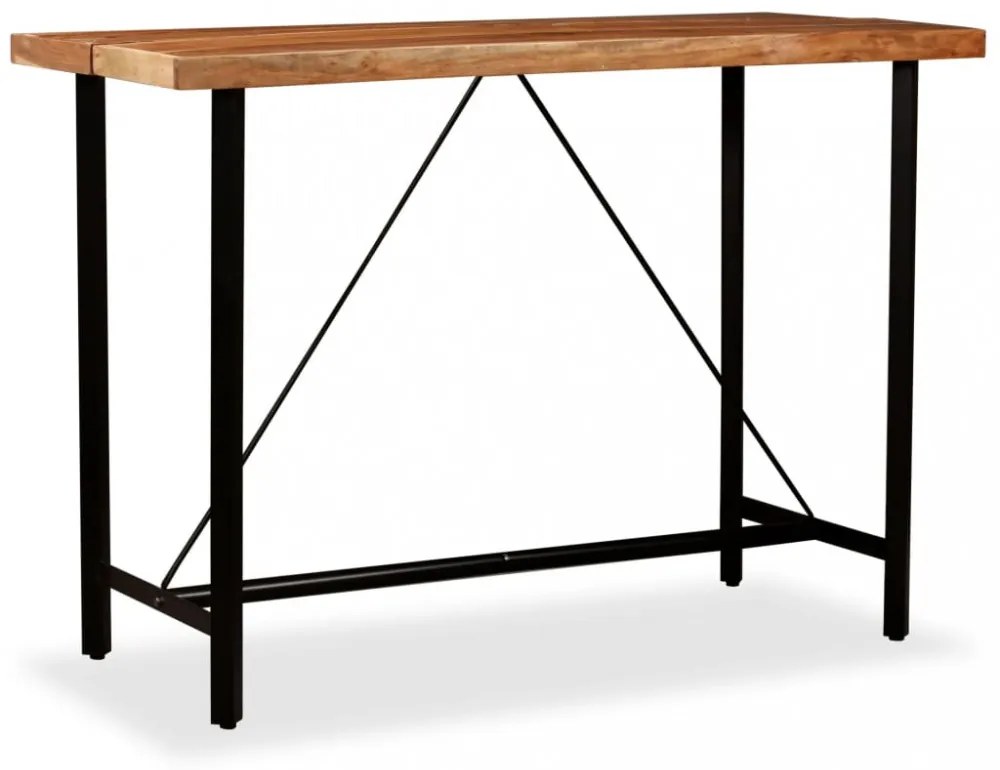 tömör akácfa bárasztal 150 x 70 x 107 cm