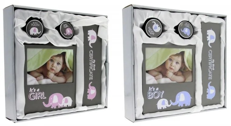 Baby Evan képkeret készlet 10x15 , tanúsítvány, elegáns doboz