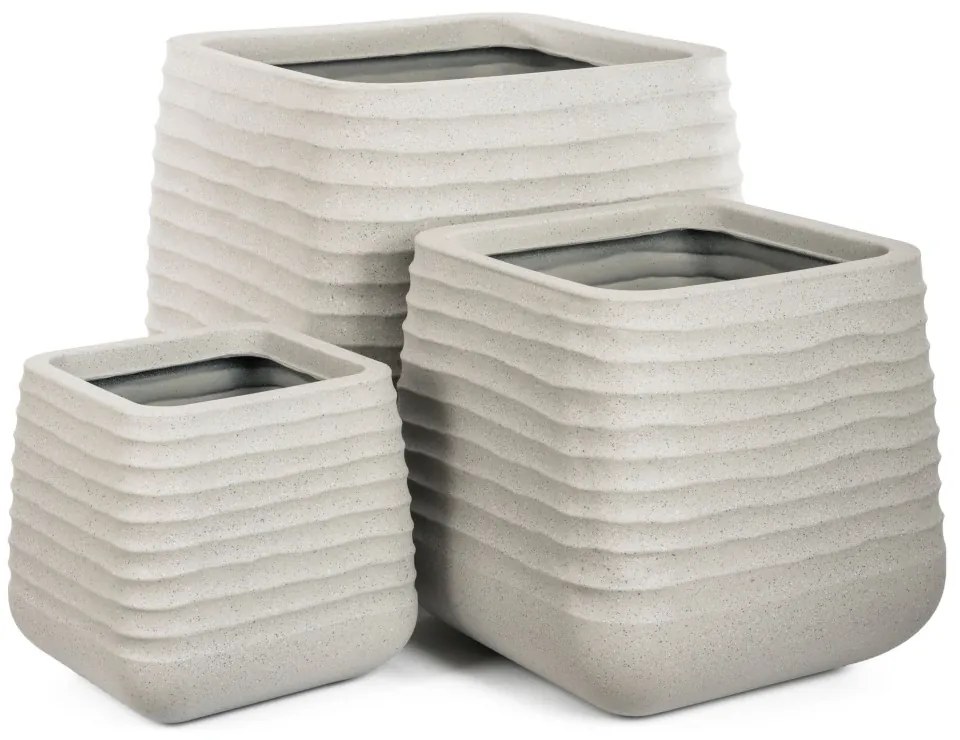 G21 Sand Cube viágcserép 28 x 28 x 27,5