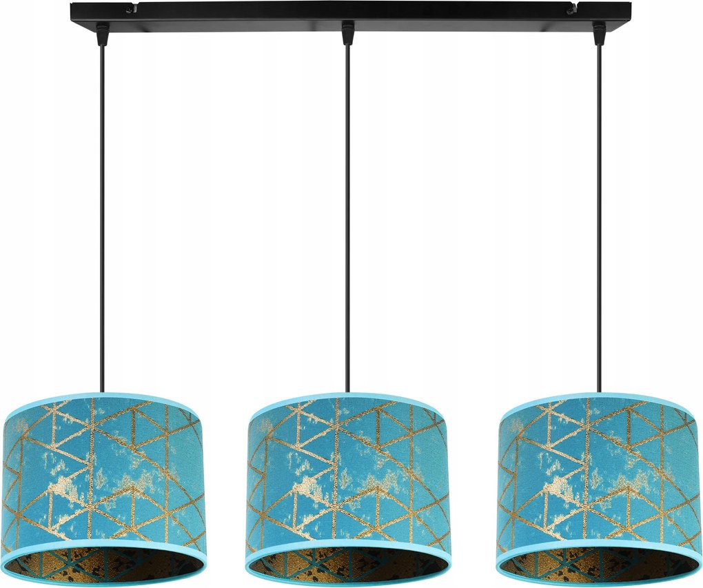 Mennyezeti Lámpa Lógó Csillár Hármas Lámpabúra Glamour Arany Az Asztal Felett