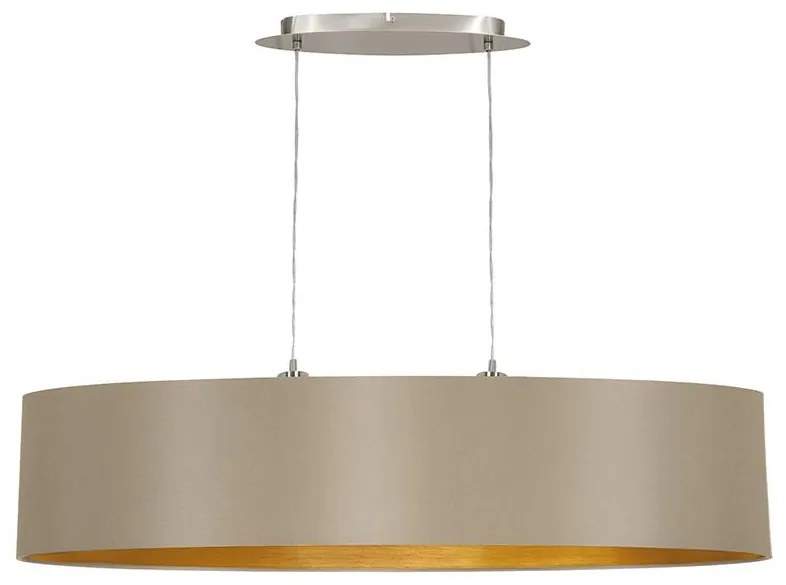 Eglo 31618 - Csillár kötélen MASERLO 2xE27/60W/230V