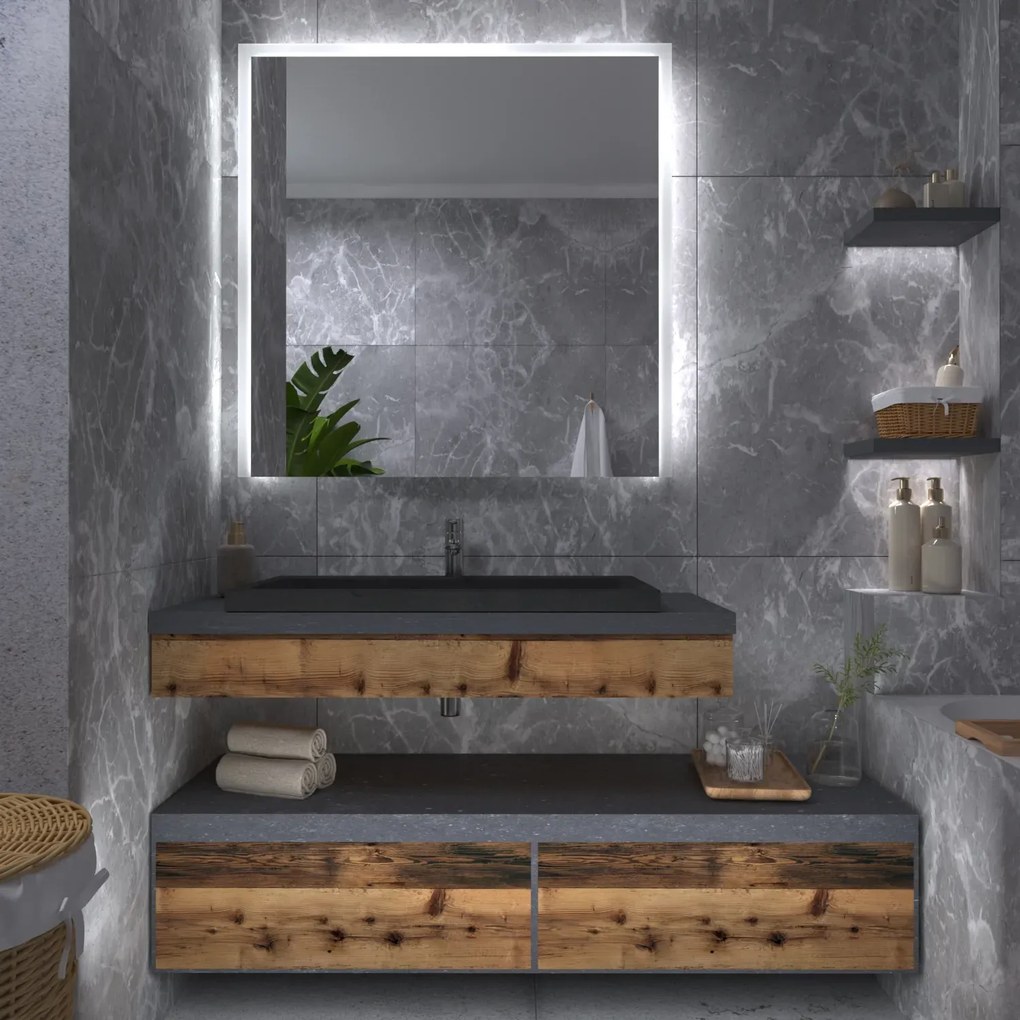 Tükör LED világítással F3