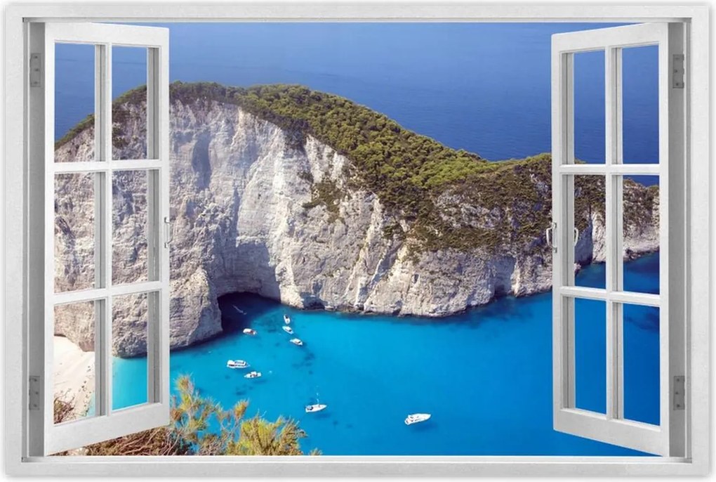 Poszterek 120x80 Napsütéses nap a tengerparton