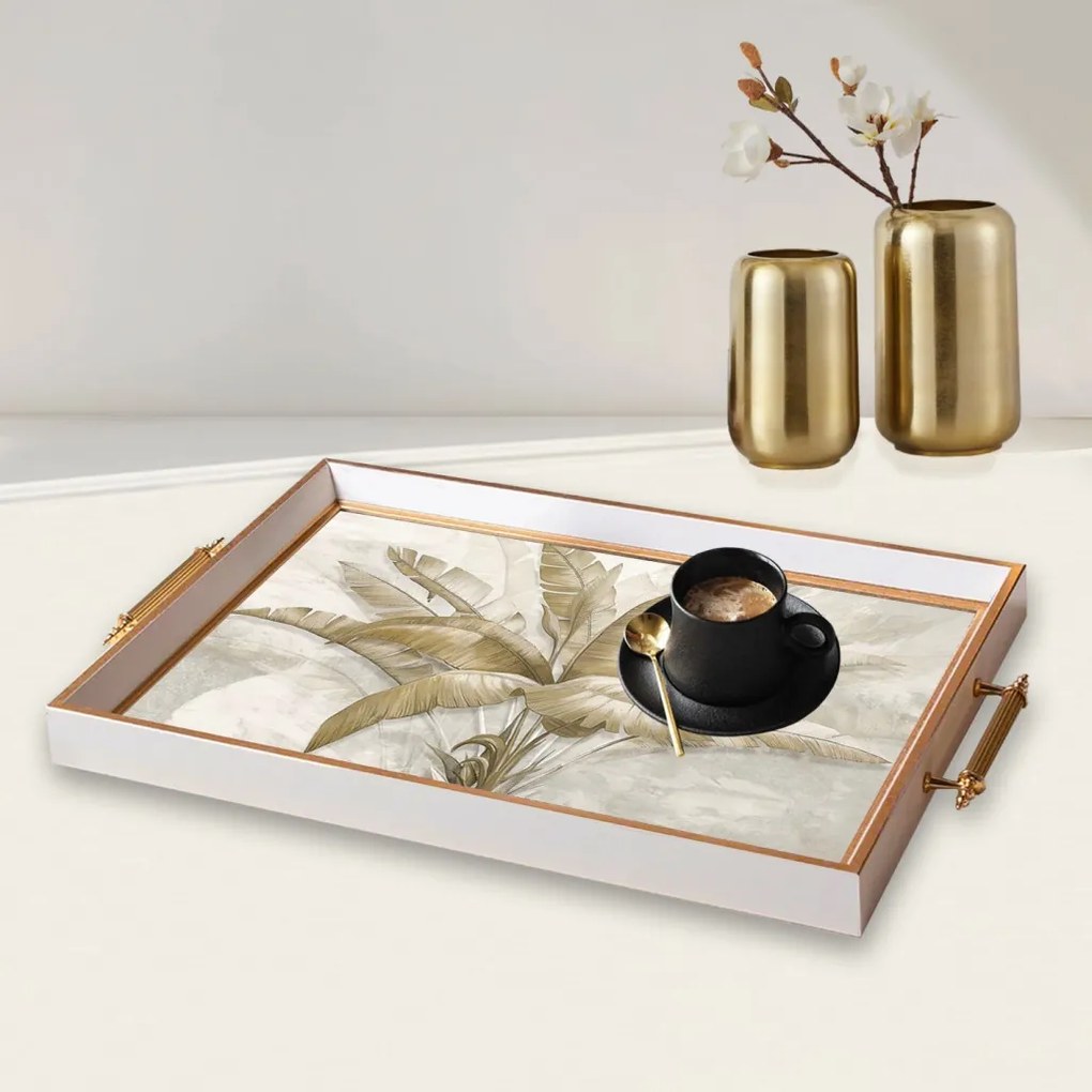 Üveg tálca, 38×24 cm – TPB9807
