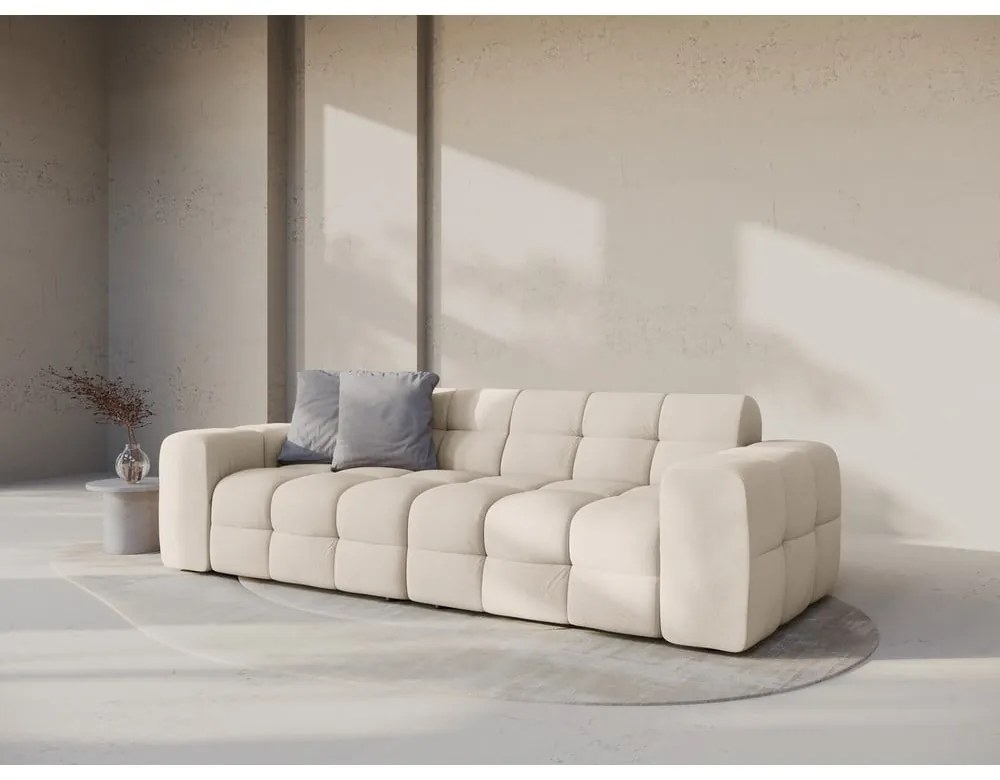 Bézs kanapé 255 cm Kendal – Micadoni