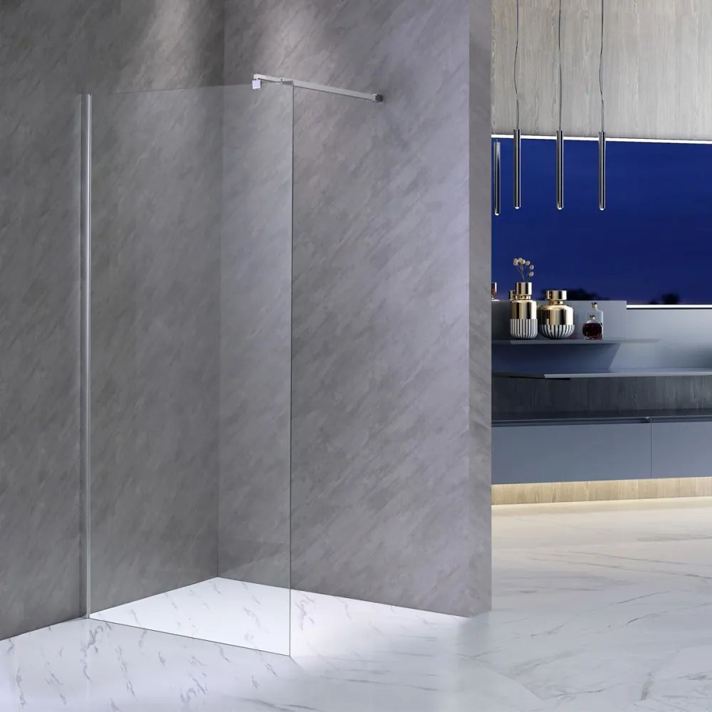 River walk in zuhanyfal 90x190 cm