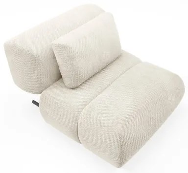 FANO krémszínű fotel