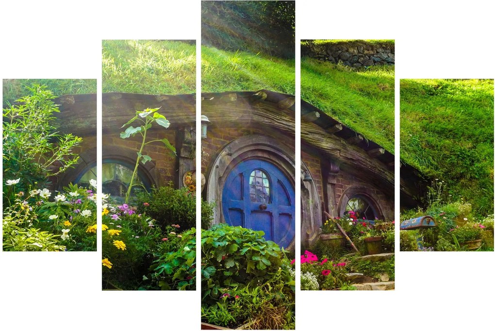 Kép - Hobbitfalva (150x105 cm)